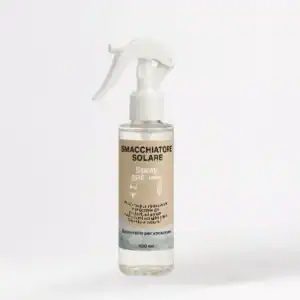 Smacchiatore Solare Spray Ecologico - Rimuove macchie da protezione solare su costumi e abiti